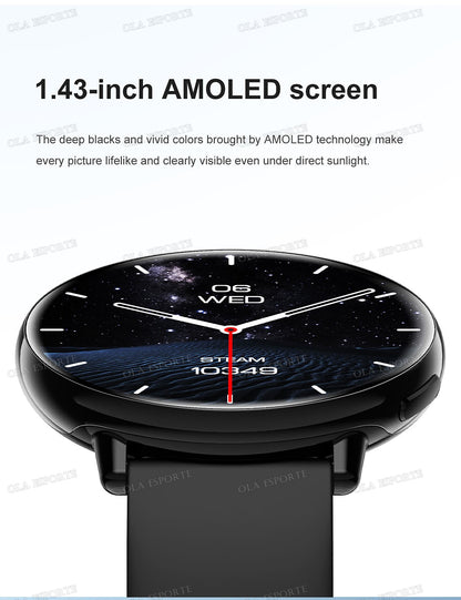 For Amazfit Active 2 GPS Smart Watch Men Women Ai GPT Amoled Waterproof Sport  SmartWatch Compass NFC BT Call Watches for
