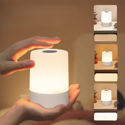 Led Night Lights Bedside Dimmable Charging Desktop Night Lamps Bedroom Bedside Lighting Decoration Touch Reading Led Table Lamps