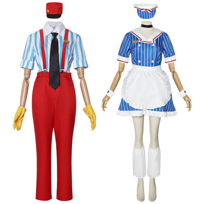 IN STOCK Kasane Teto Mesmerizer Cosplay Costume Adult Carnival Anime Uniform Halloween Party Masquerade Costumes Game