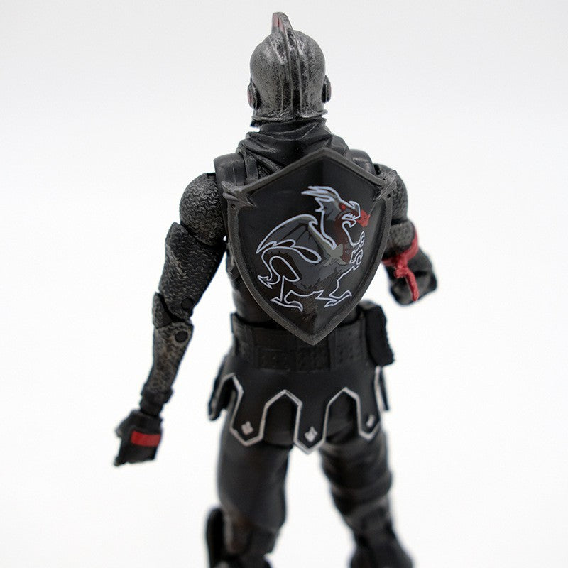 Fortnite Raptor Cavaleiro Negro Soldado Caveira Líder do Esquadrão Abraço Boneco de Ação Decoração de Quarto Brinquedos Presente para Crianças