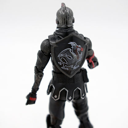 Fortnite Raptor Cavaleiro Negro Soldado Caveira Líder do Esquadrão Abraço Boneco de Ação Decoração de Quarto Brinquedos Presente para Crianças
