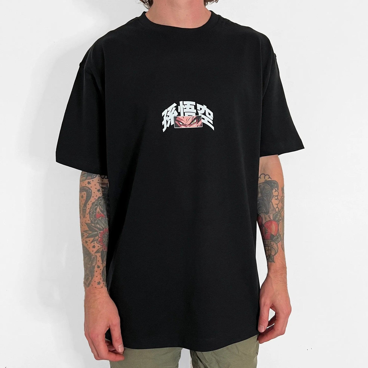 Dragon Ball 2025 Authentic Licensed T-Shirt - Son Goku Graphic Oversized Retro Tee, Comfortable Unisex Cotton for Fans