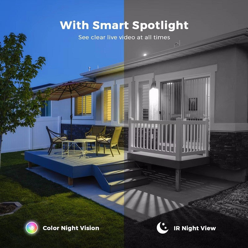 8MP 4K WiFi Camera Dual Lens Dual Screen Wireless Outdoor Surveillance Human Detect Security Protection Two Way Audio PTZ IP Cam