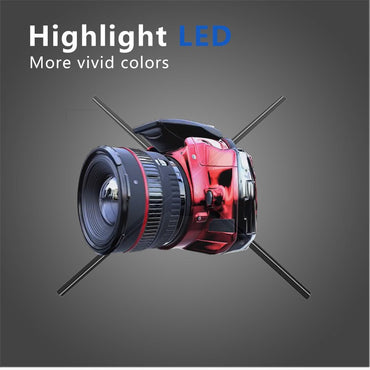 65CM Hologram Projector 1152Pcs/768pcs LED WIFI hologram 3D holographic projector Fan Display Holographic Fan Advertising Light