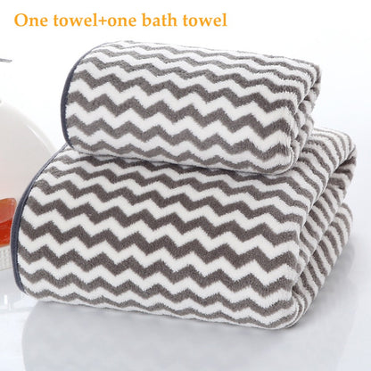 2pcs Quality Towels Wholesale Bulk Pack Soft Absorbent Quick-Dry Bath Towels Travel Sport Spa Bathroom Swim Supplies