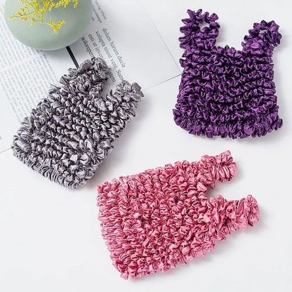 Fold Pleated Storage Bag Magic Expansion Bubble Elastic Paddy Bag Mini Bag Large Capacity Shopping Bag Flexible Stretch Bags