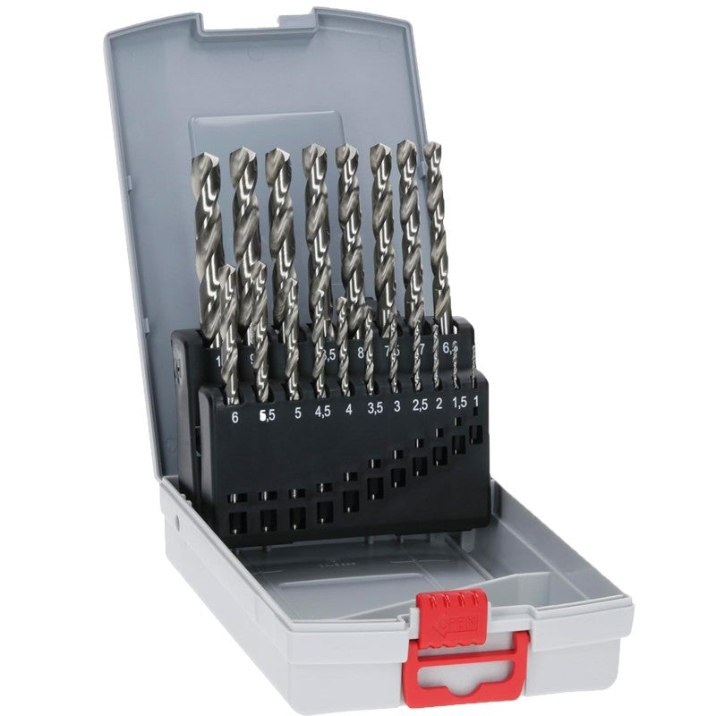 BOSCH Acessórios de Ferramentas Jogo de Brocas Suporte de Bits Broca Helicoidal Acessórios de Ferramentas Multifuncionais 2608522320 2608900585 2608522317