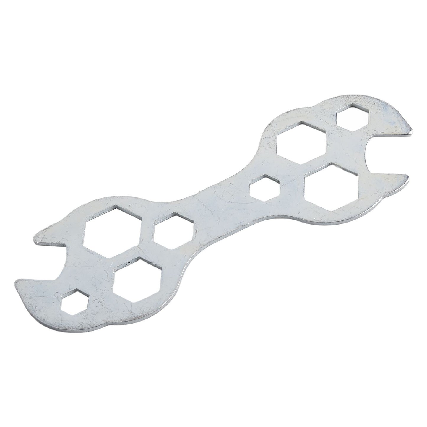 Chave Sextavada Mini de Aço Chata 10 em 1 8-17mm Chave Allen para Bicicleta Ferramentas de Reparo Ferramenta Manual Doméstica para Materiais de Reparo