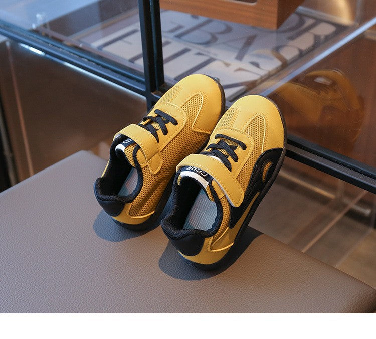 Children Sneakers Autumn New Soft Sole Lightweight Non Slip Girls Running Shoes Fashion Cross Tied Comfortable Boys Casual Shoes