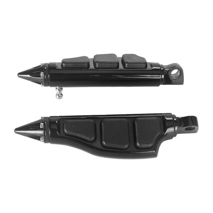 Motorcycle CNC Foot Pegs Footrest For Harley Sportster Iron XL 883 1200 Touring Custom Dyna Fat Bob Softail Fat Boy Street 750