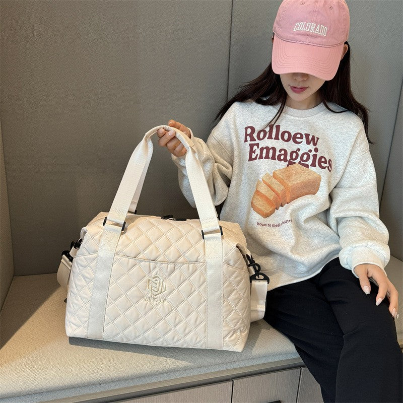 Large Capacity Outdoor Waterproof Travel Bag Luggage Handbag Women Shoulder Bag Oxford Men Sports Gym Bag Female Crossbody Bags