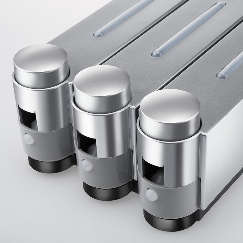 Lamgool 420ML Soap Dispenser Wall Mounted Shower Soap Dispenser Shower Gel Detergent Dispenser for Bathroom Accessories DropShip