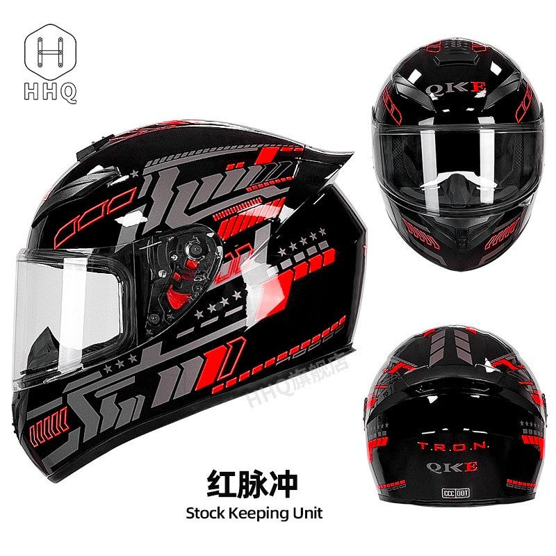 Novo capacete de moto Bluetooth para homens e mulheres, cobertura total, antiembaçante, capacete de moto integral