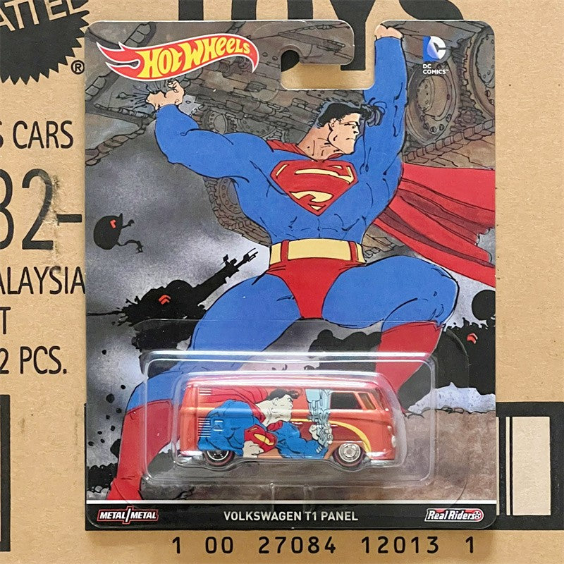 Hot Wheels Pop Culture Premium DC Comics Series Chevy Dodge 1:64 Scale Collectible Cars Unopened Ship Now