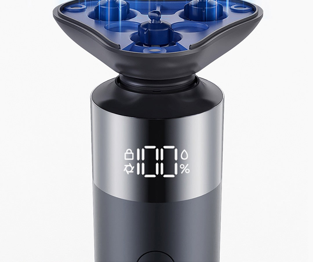 Mijia Electric Shaver S302 LED Digital Display IPX7 Waterproof 800mAh Tpye-C Rechargeable Razor Shaver for Men