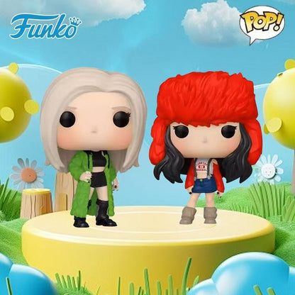 Original Blackpink Action Figure Funko Pop Model Lisa Statue Jennie Figurine Jisoo Figure Rosé Figure Model Collectible Gifts
