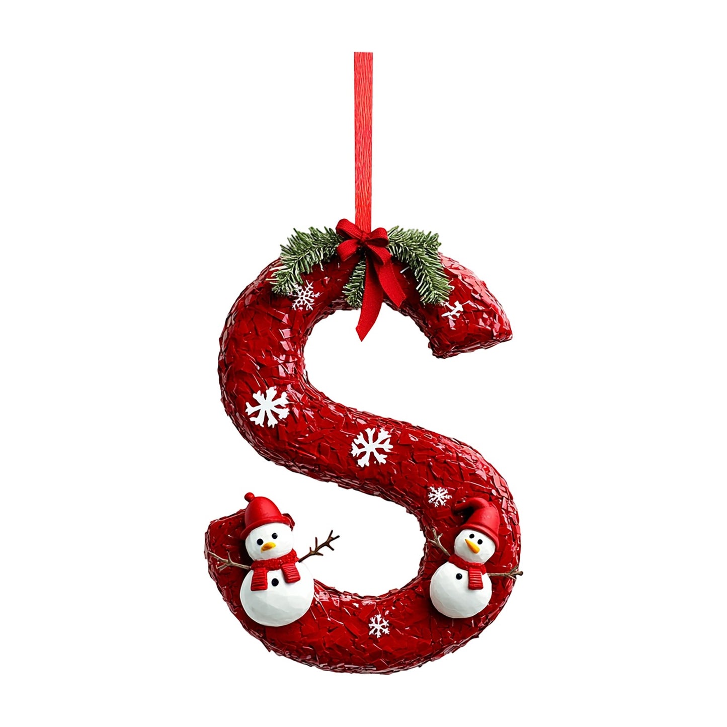 26 Letter Christmas Tree Hanging Personalized Christmas Letter Decoration Holiday Ornaments Christmas Tree Ornaments 2025