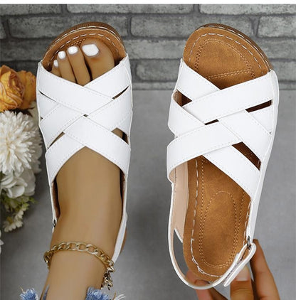 Women Sandals Shoes Summer Beach Shoes Woman Party Sandals For Women Wedge Ladies Shoes Non-Slip Footwear Women Sandal Female