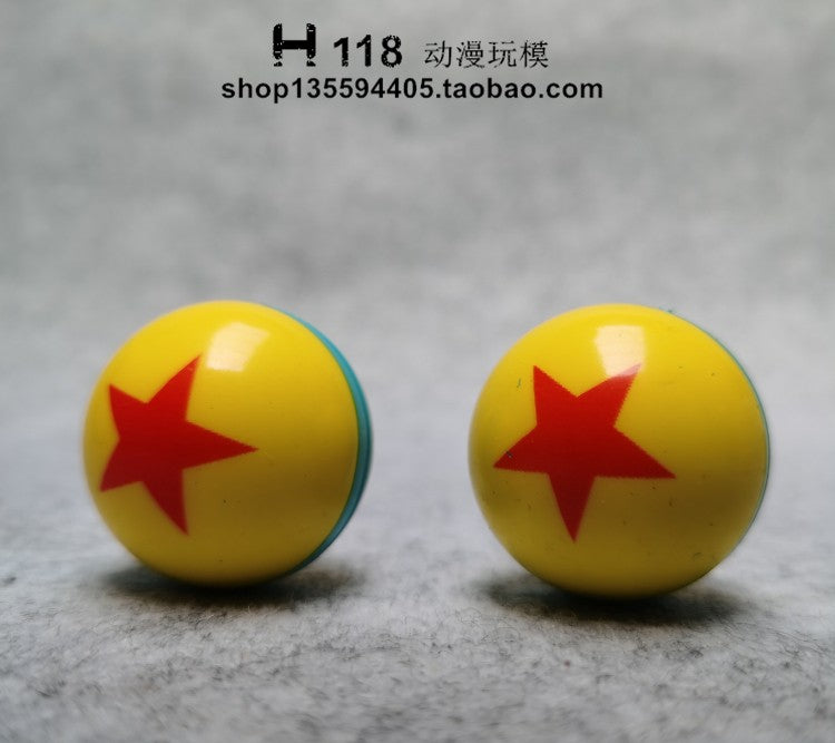 2.5cm Toy Story Mini Bola Elástica de Pu Desenho Animado Pixar Bola para Bater Infantil Brinquedo Bola do Andy Presente Surpresa de Aniversário