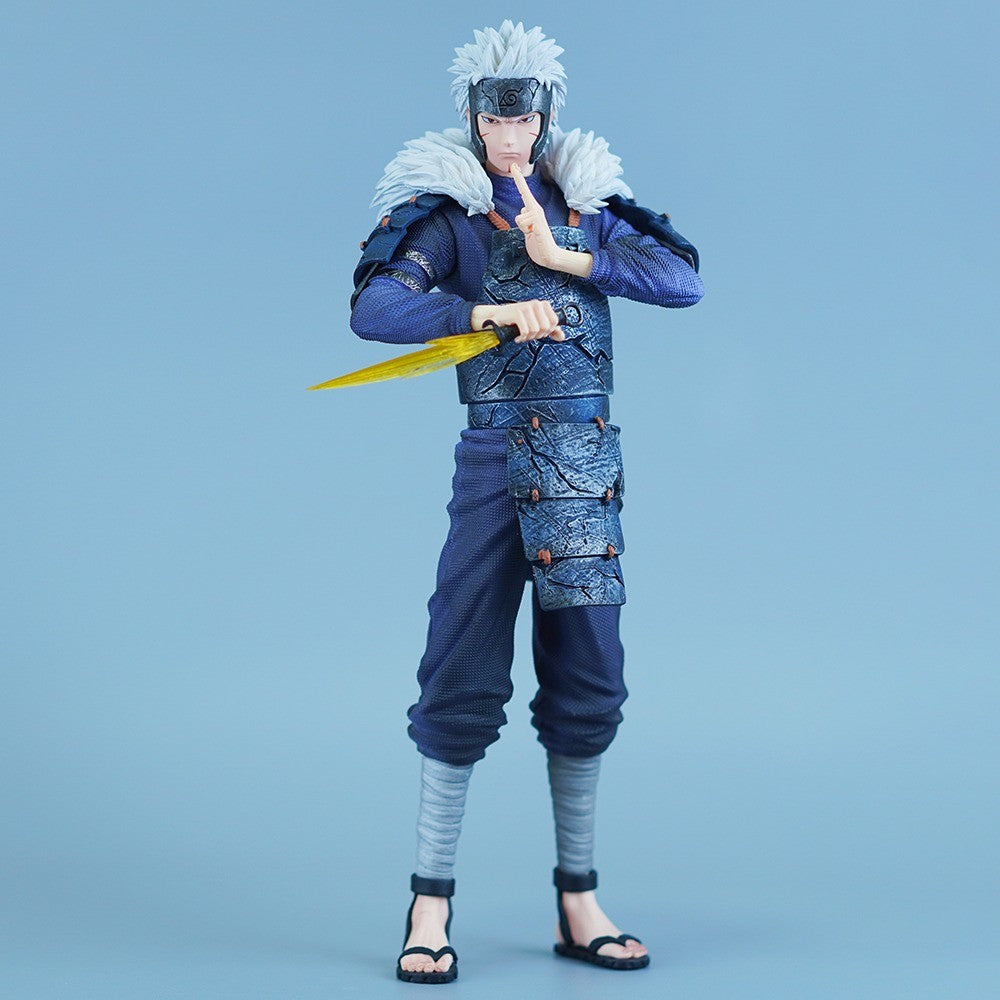 31cm/12.2in Anime NARUTO Figure Senju Tobirama Action Figures Pvc Statue Desktop Ornamen Collection Model Toys Gifts