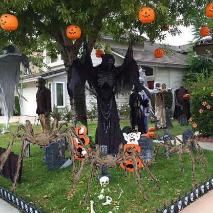 Spider Halloween Decoration Home Supplies Outdoor Yard/garden Decor Haunted House Spider Hallowen Day of The Dead Props Scream