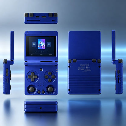 RG34XXSP ANBERNIC Flip Retro Handheld Game Console 3.4 Inch  Screen H700 Pocket Game Player Support PSP PS1 GBA NDS Arcade