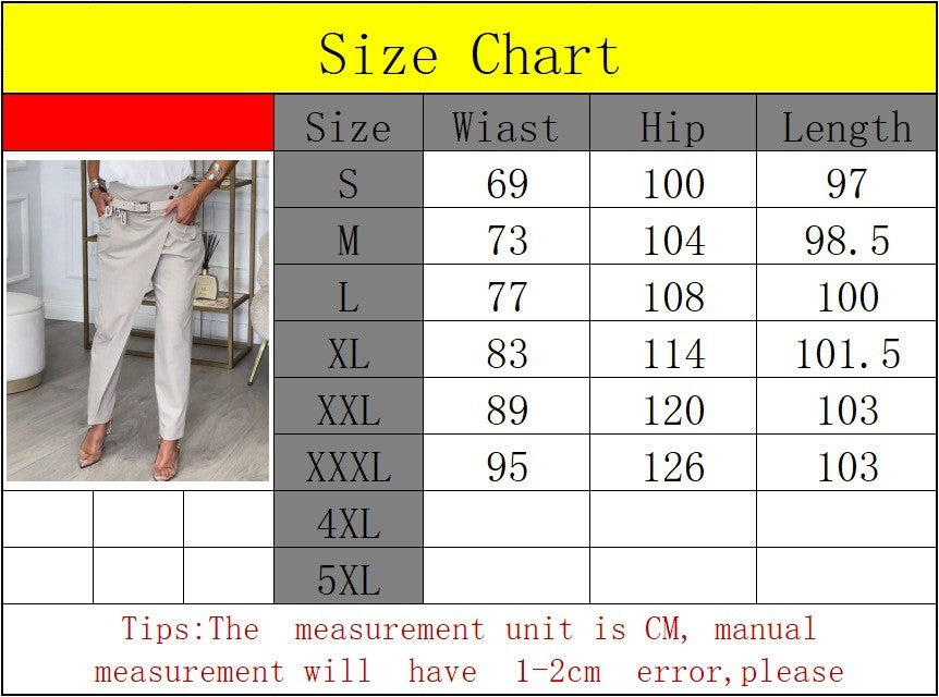 2025 New Spring Asymmetric High Waisted Suit Pants For Women Fashion Chic Belt Straight Pants Casua Street Trousers Lady Bottoms