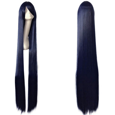 cosplay wig, ancient costume, men and women, long straight hair, anime, colored hair Synthetic fiber wig