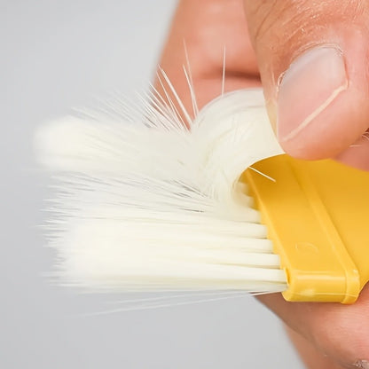 2PC heat-resistant holiday kitchen oil brush, perfect for portable baking brushes used in barbecue, baking, cooking, home kitche