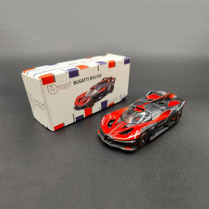 Liquidação Bburago Série 1:64 Ferrari Sp3 812c Lamborghini Bugatti Bolide Liga Miniatura Diecast Carros Brinquedos Presente para Crianças