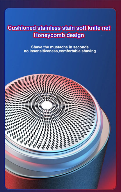 Men's Portable Mini Electric Shaver USB Charging Multifunctional IPX7 Waterproof Shaver