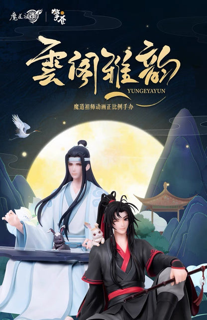 Mo Dao Zu Shi Yunge Yayun Wei Wuxian Lan Wangji Figures Genuine Anime Peripheral Collectible Model Desktop Decoration Doll Gift
