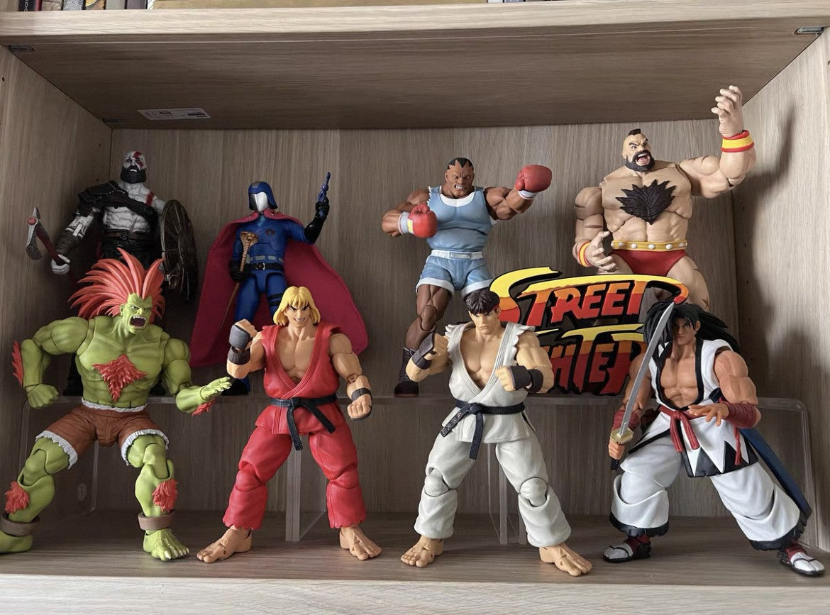 Street Fighter, Street Fighter (abbreviation), arcade game, Street Fighter Logo, signboard, action figure, ornament.