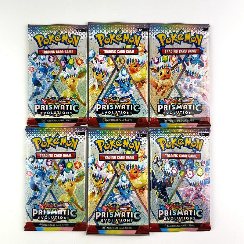 10/20 Pcs Cartas Pokémon Prisma 151 Evoluções Booster Inglês Batalha Jogo de Cartas Pokémon Cartas Colecionáveis