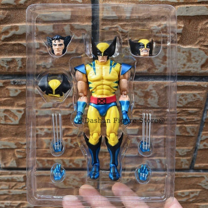 CT Toys X-Men Gambit Boneco de Ação 17cm PVC Colecionável Articulado Versão COMIC. Mafex 131 X-Men Remy Etienne LeBeau Figura de Ação Modelo Brinquedo