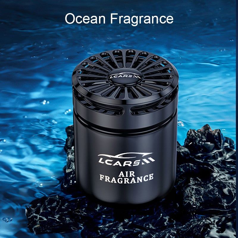 Car Aromatherapy Black Glass Bottle Balm Long Lasting Eau de Toilette Car Fragrance Solid Fragrance Decoration