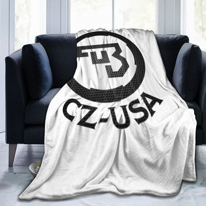 Ceska Zbrojovka CZ Blankets Flannel Sofa Throw Blanket Multi-function for Couch Bedding Outdoor Throws Bedspread Quilt