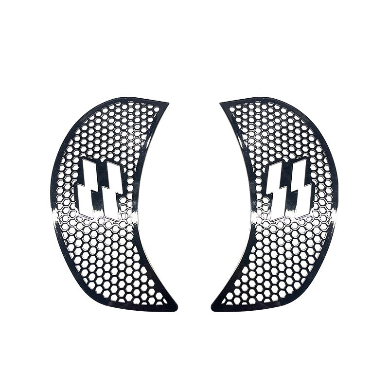 Road Faith Motorcycle Fairing Mesh Grill Side Vent Screen Front Side Grill for 2015-up Harley Touring Road Glide CVO Road Glide