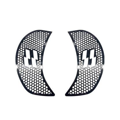 Road Faith Motorcycle Fairing Mesh Grill Side Vent Screen Front Side Grill for 2015-up Harley Touring Road Glide CVO Road Glide