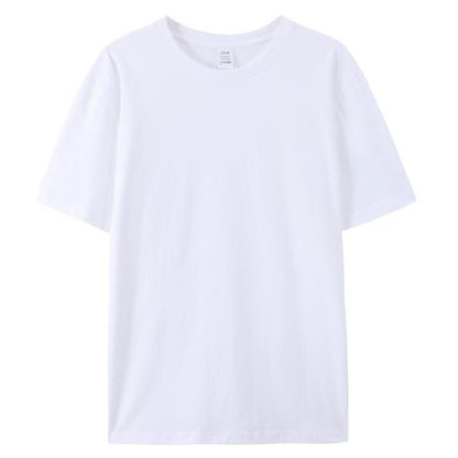 100% Cotton T Shirt Unisex Plain White Crew Neck Tshirt Coton Herren T-shirt Uomo Blank Black T Shirt For Men Playeras De Hombre