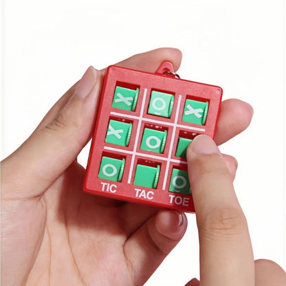 6-30PC with Key Chain Tic Tac Toe Puzzle Game Children Birthday Wedding Party Guest Gifts Kindergarten School Party Small Gifts