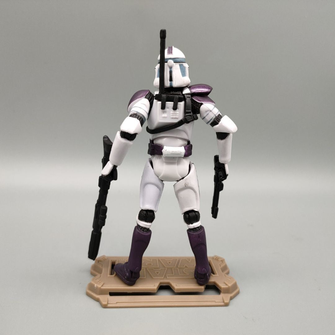 Lote de 3 Bonecos Soltos Star Wars Elite Force 501st 442nd Shadow Utapau Gree Shock Battalion Trooper 3.75" Coleção