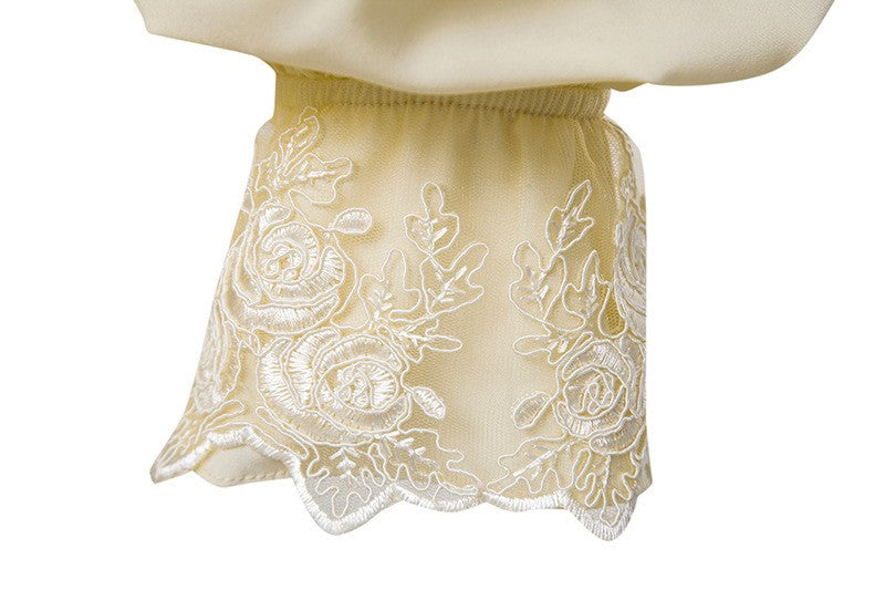 Men Steampunk Ruffle Shirt Long Sleeve Lace Cuff Medieval Victorian Halloween Costume Tops