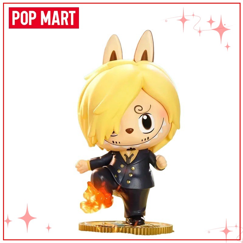 Pop Mart THE MONSTERS Labubu One Piece Series Blind Boxes Labubu One Piece Figurinhas Presente