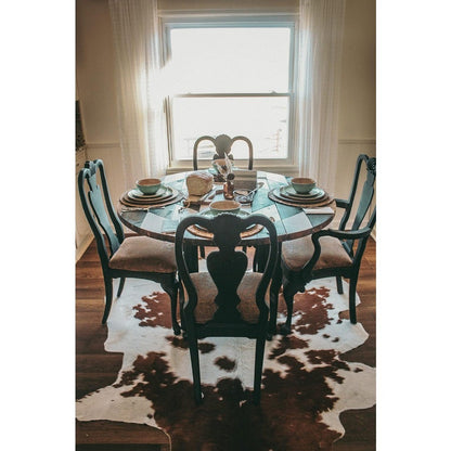 Patina Turquoise 16 Piece Ceramic Southwestern Rustic Cabin Dinnerware Set with Plates, Bowls and Mugs