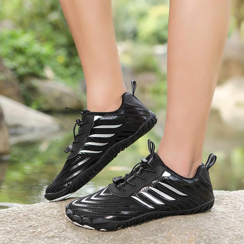 Men's Elastic Hiking Shoes Women Outdoor Sneakers for Trekking Wading Light and Comfortable Sports Shoes Non-slip Breathable