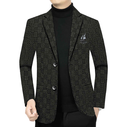 The new Chenier suit is a high-quality men's fashionable business trend stylish suit jacket for spring and autumn