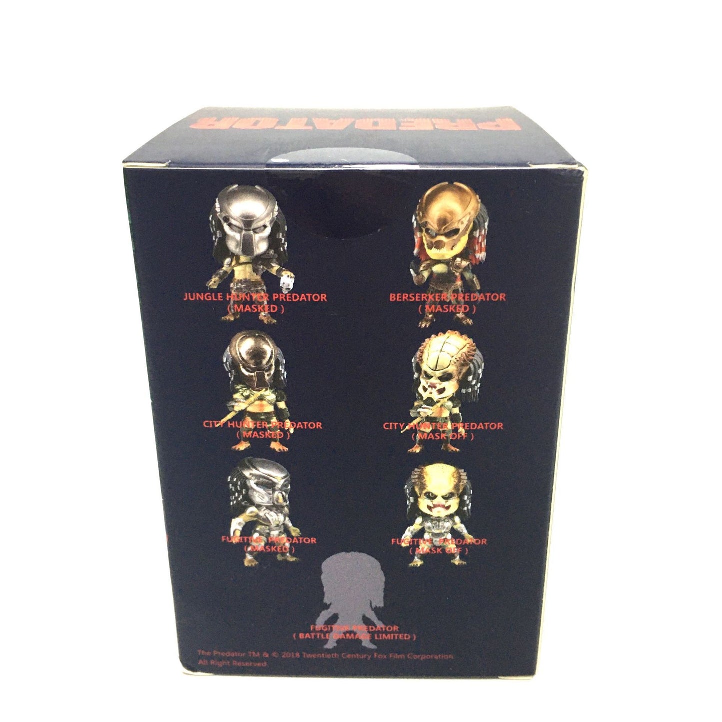 Predators Ultimate P1 Jungle Hunter Jungle Demon Concrete Clan Leader PVC Statue Figure Collectible Model Toy 7cm