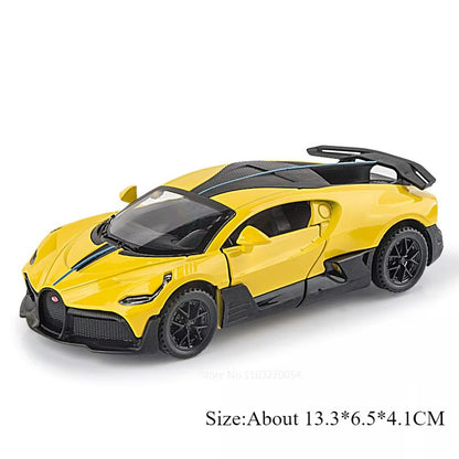 1:32 Divo Alloy Lambor LP750 Modelo de Brinquedo Carro Fundido Porta Aberta com Luz de Som Puxar Para Trás Carros Esportivos em Miniatura Presente para Meninos
