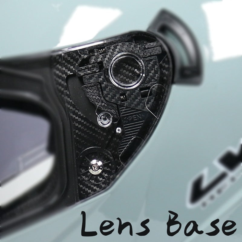 Links especiais para lentes! Viseira de capacete facial completo para capacete de motocicleta LVS-700 LVS-701